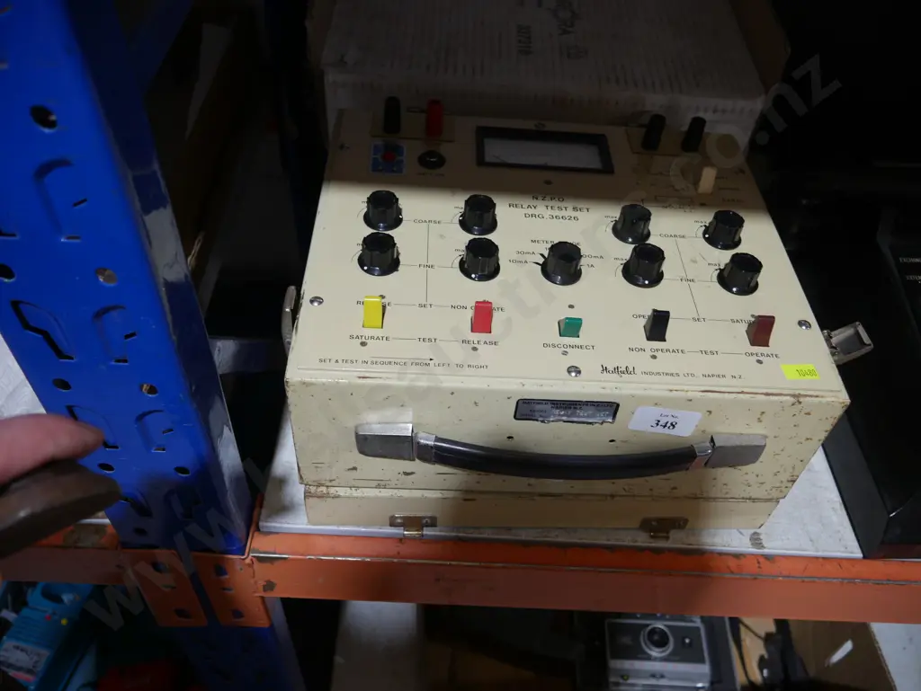 Hatfield instruments NZPO relay test set Image 1++