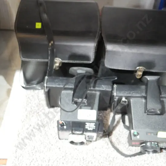 2 old polaroid cameras