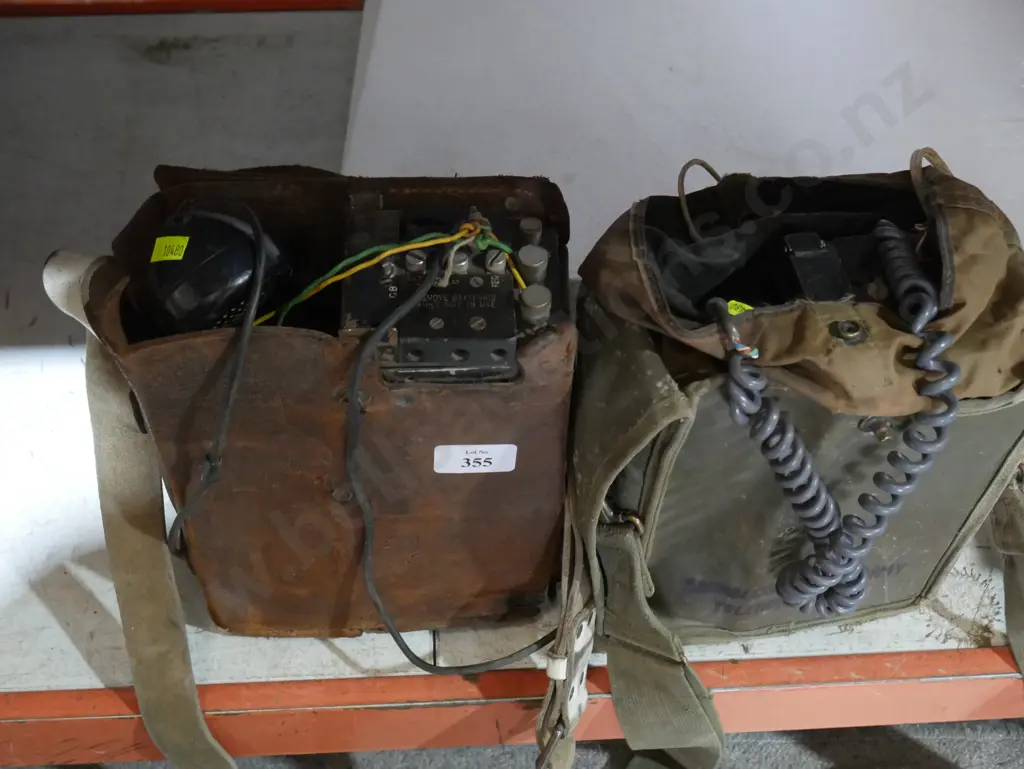 2 US military field phones Image 1++