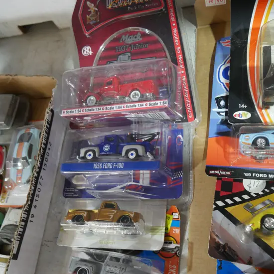 Assorted model cars