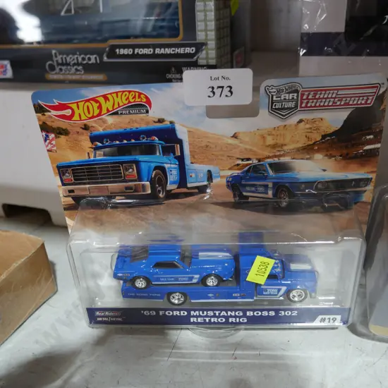 1969 Ford Mustang boss 302 retro rig model