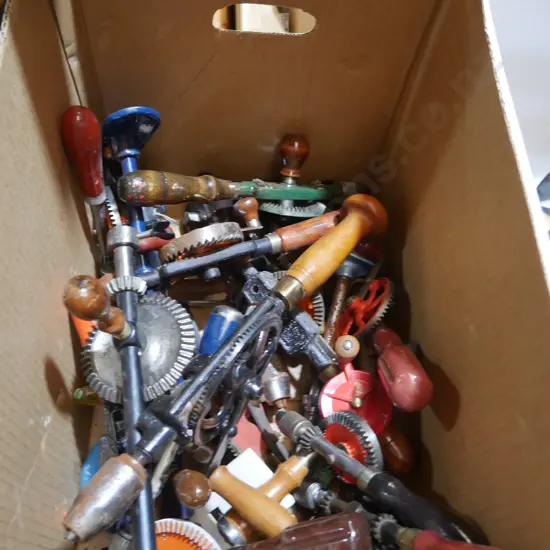 Vintage hand drills