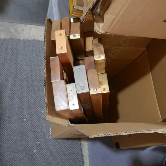 Assorted wooden levels