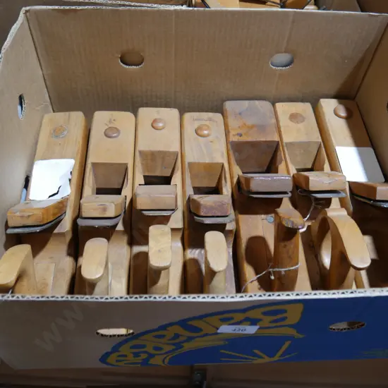 Assorted wood planes