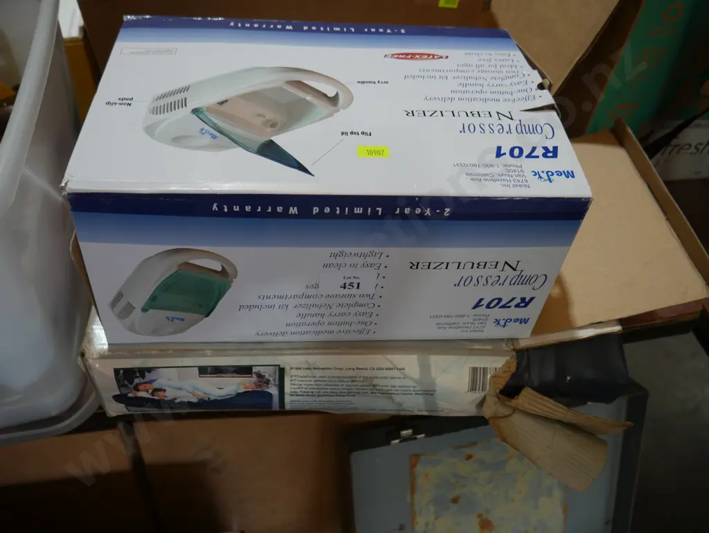 Single air bed and nebuliser Image 1++