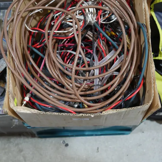 Speaker wire etc