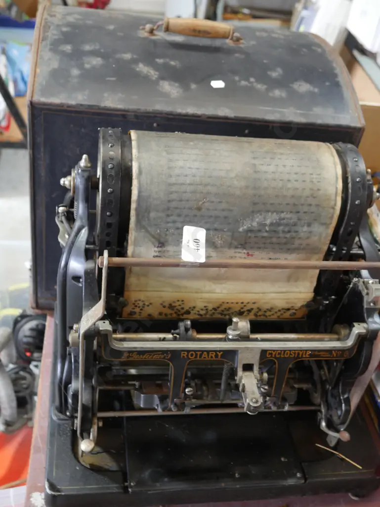 Vintage Rotary Gestetner Image 1++