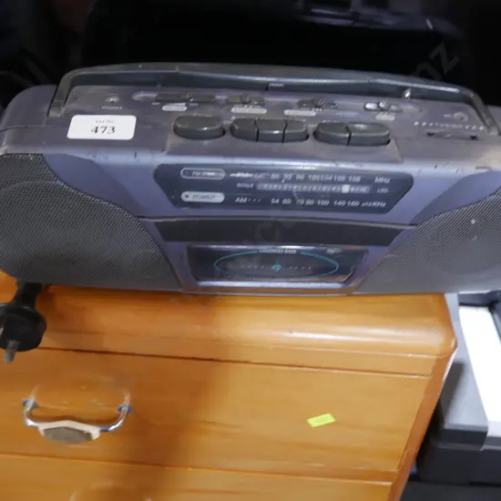 Radio cassette player