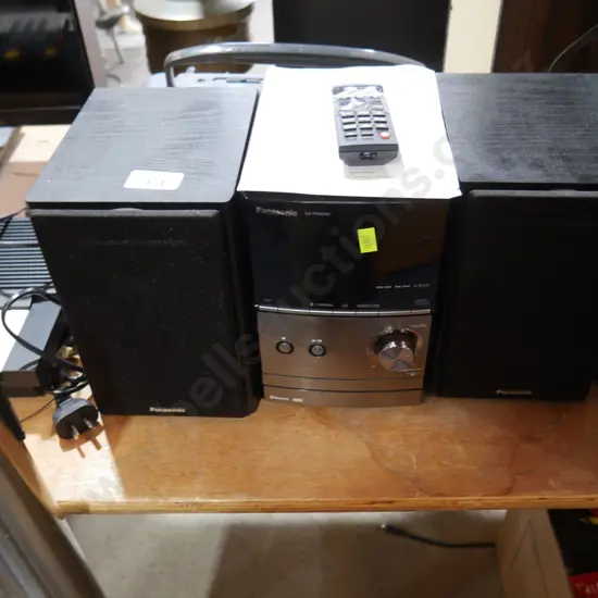 Panasonic CD stereo system