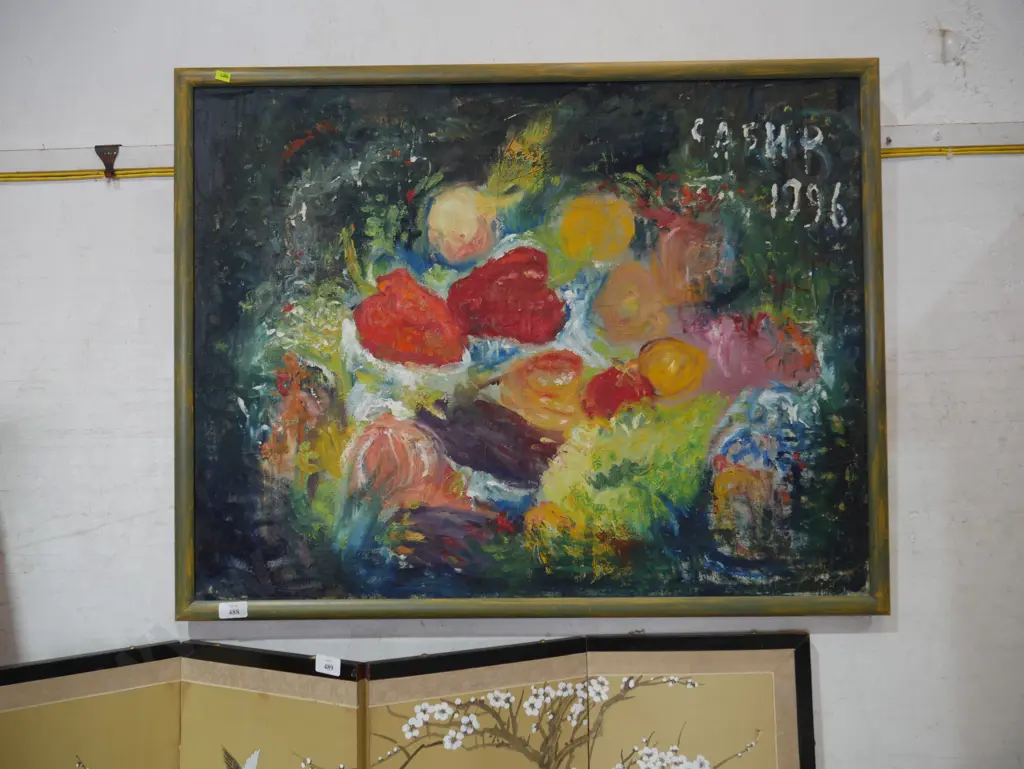 Fruit oil painting Image 1++