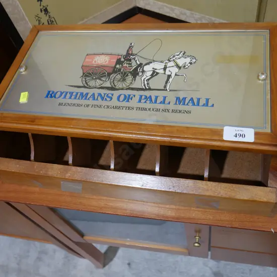 Rothmans of Pall mall cigarette box