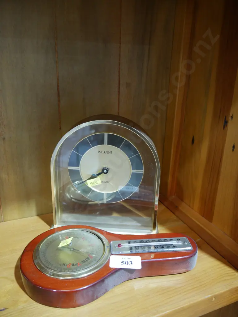 Clock and barometer Image 1++