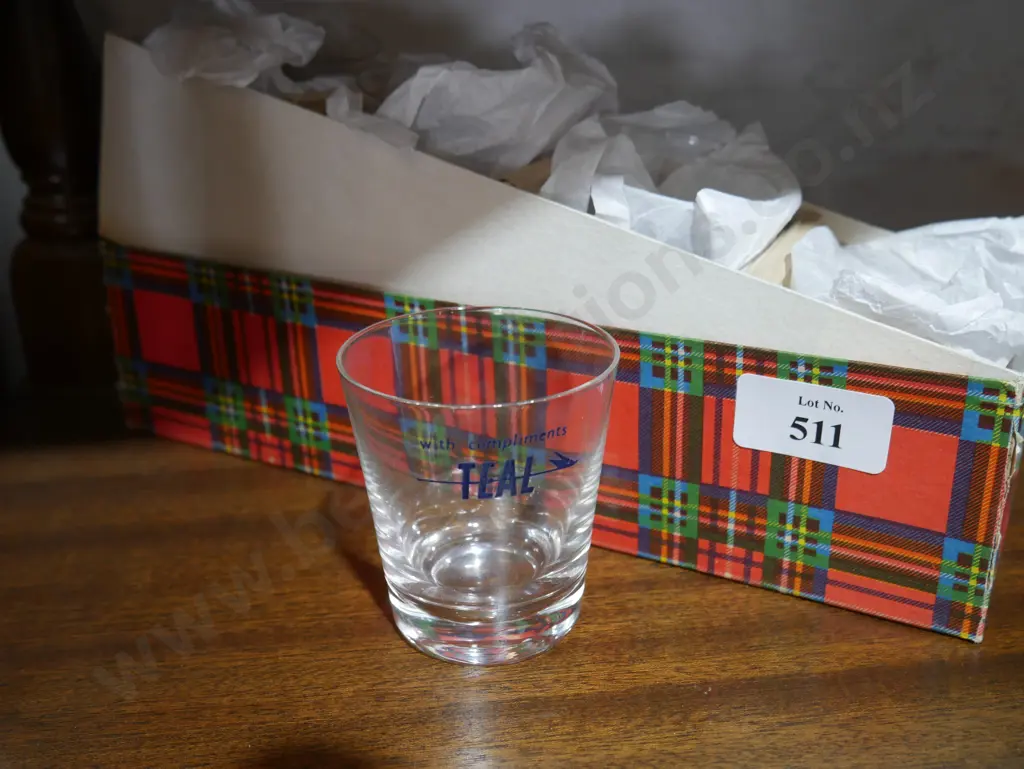 Set of 4 Teal tumblers Image 1++