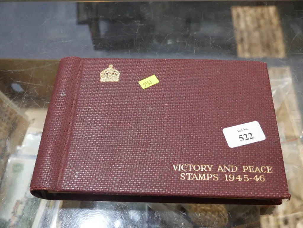 Victory and peace stamp album Image 1++