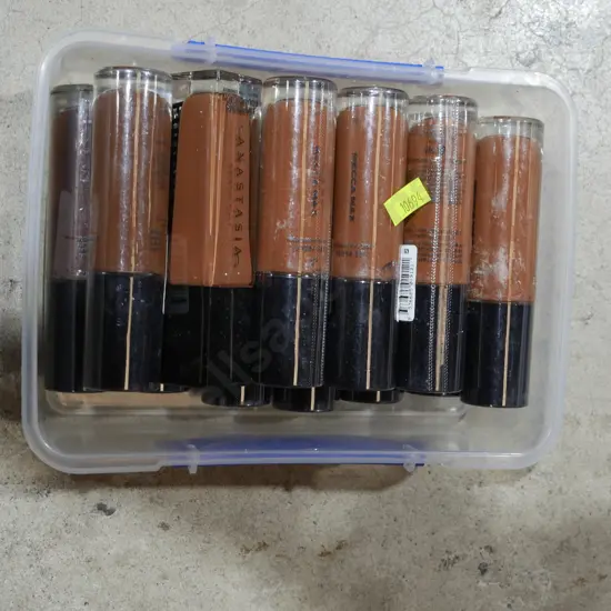 Bottles of foundation