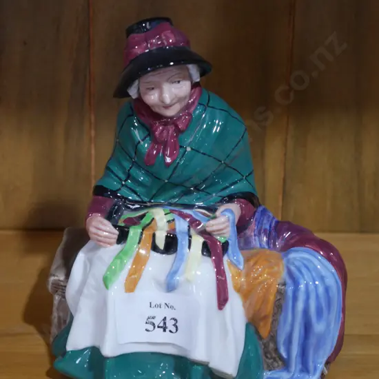 Royal Doulton figurine silks and ribbons