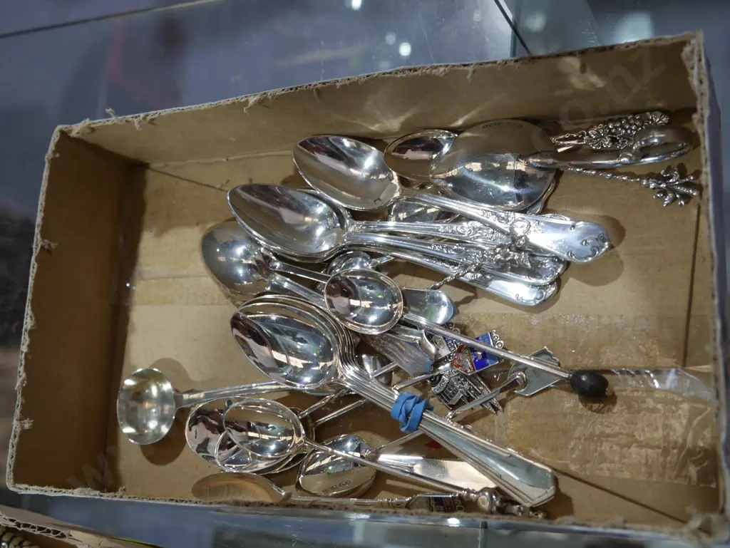 Sterling silver teaspoons etc Image 1++
