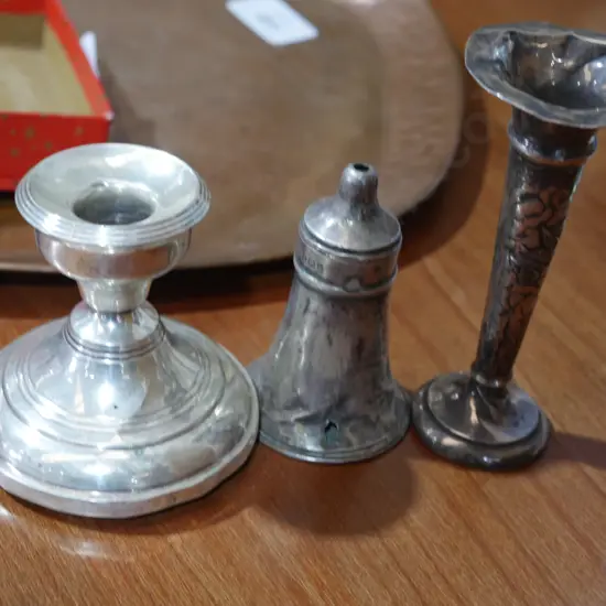 Three Sterling silver items