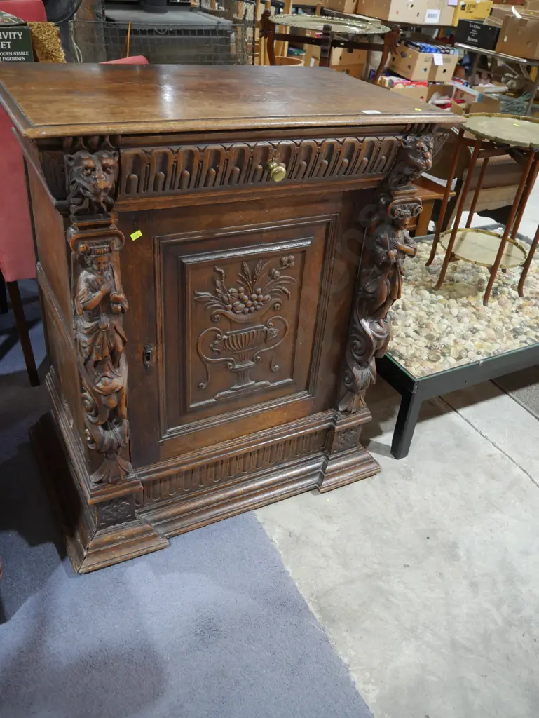 Carved cabinet Image 1++