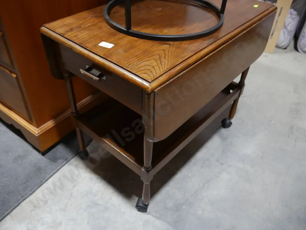 Drop side tea trolley Image 1++