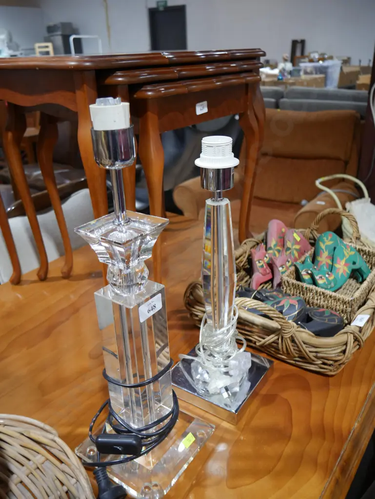 2 crystal lamps Image 1++