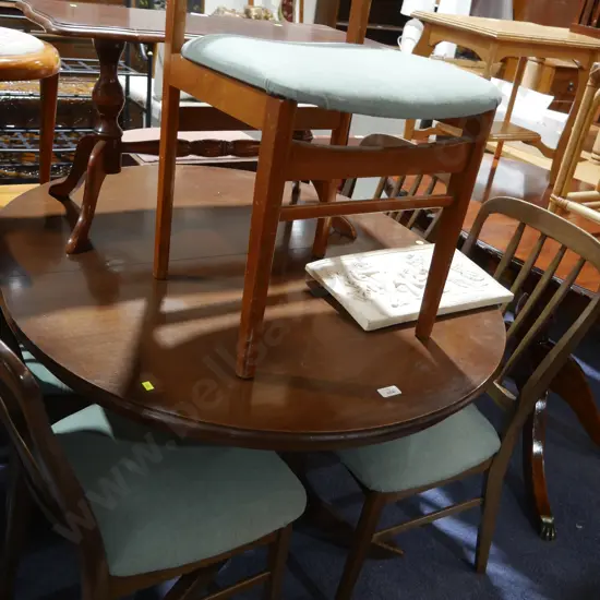 Dining table and chairs