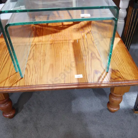 Pine coffee table