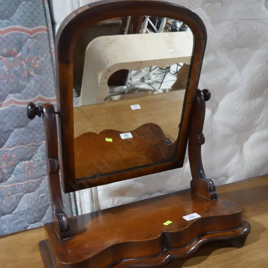 Victorian toilet mirror