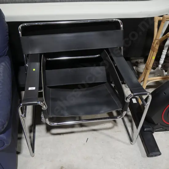 Wassily chrome & leather chair