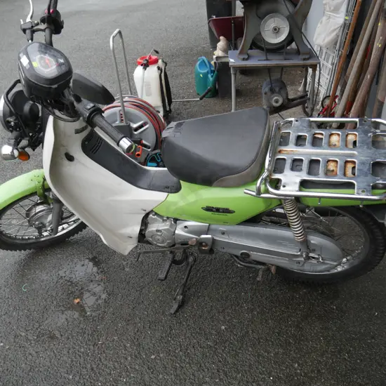 Honda super cub motorbike