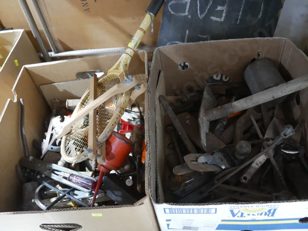 3 boxes tools, petrol can Image 1++