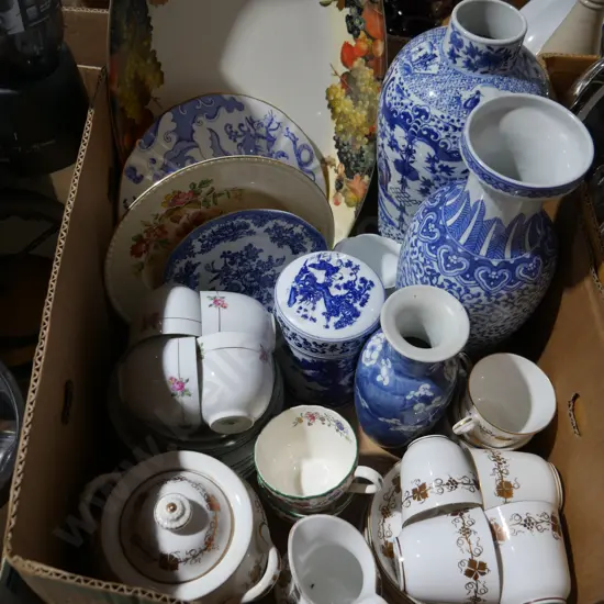 Assorted china