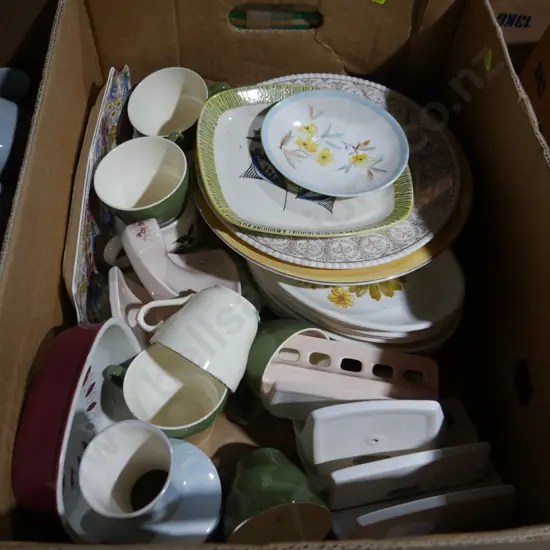 Box of china