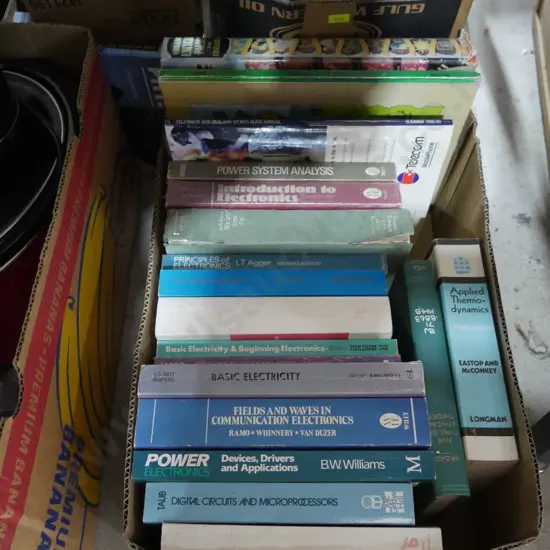 Box of books