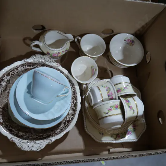 Tea set etc