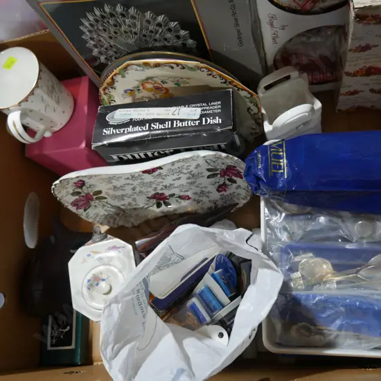 China, souvenir spoons etc