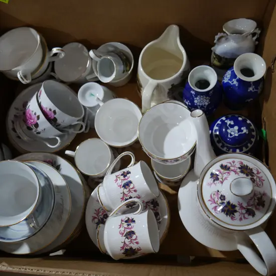 Assorted china