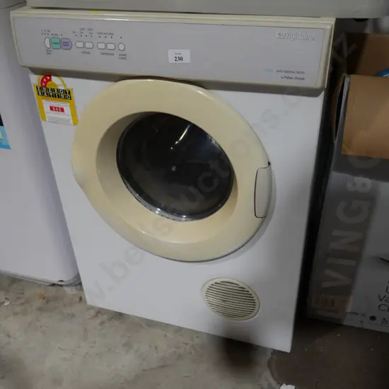 Frigidaire clothes dryer