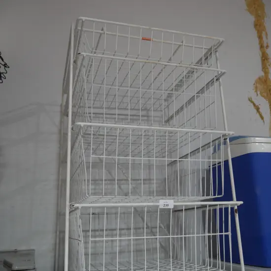 Wire storage drawers