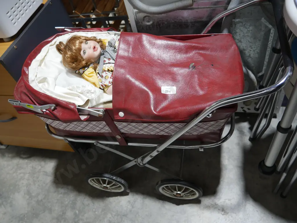 Dolls pram and doll Image 1++