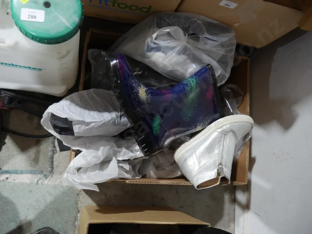 Box of gumboots Image 1++