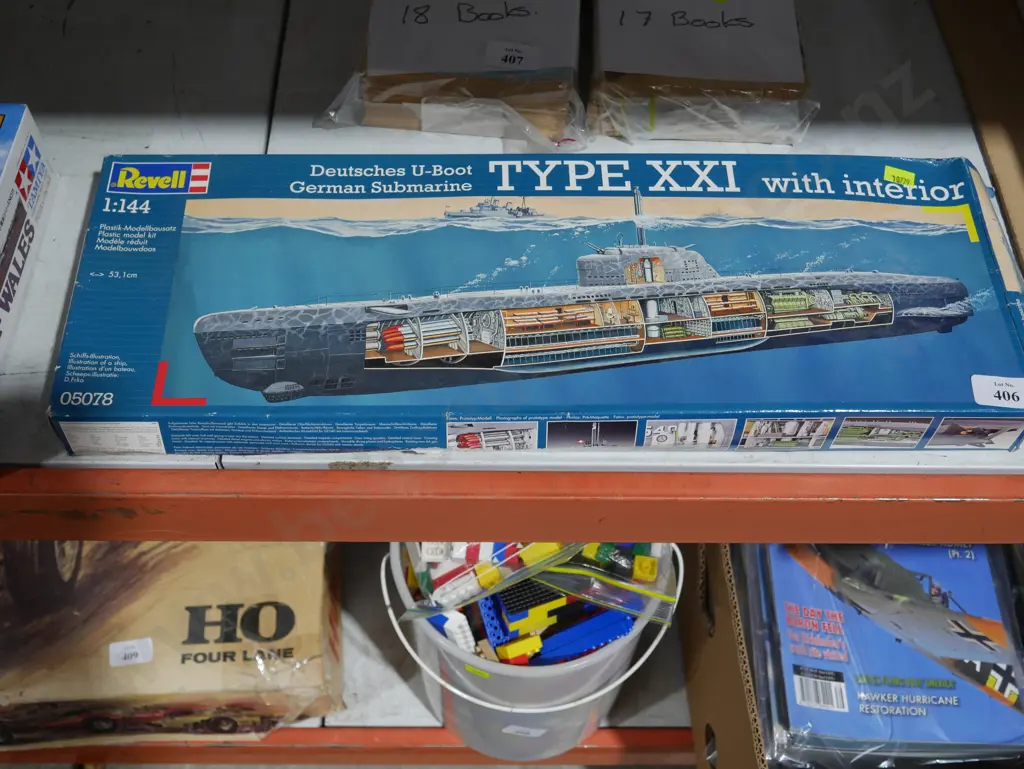 Kitset model German submarine Image 1++