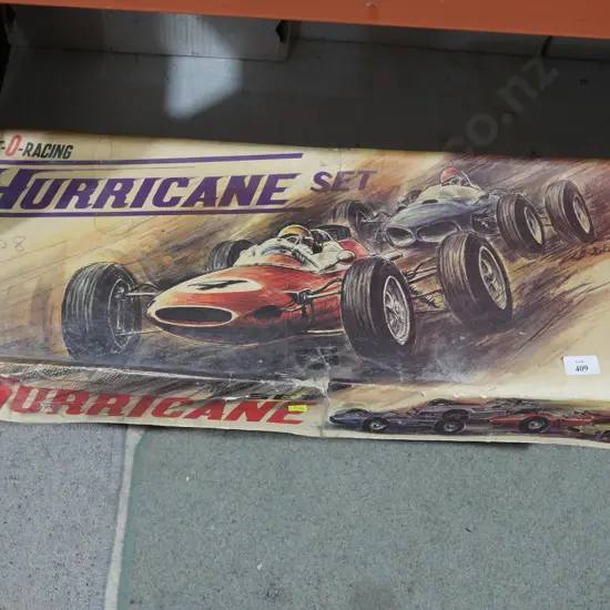 Hurricane slot car set