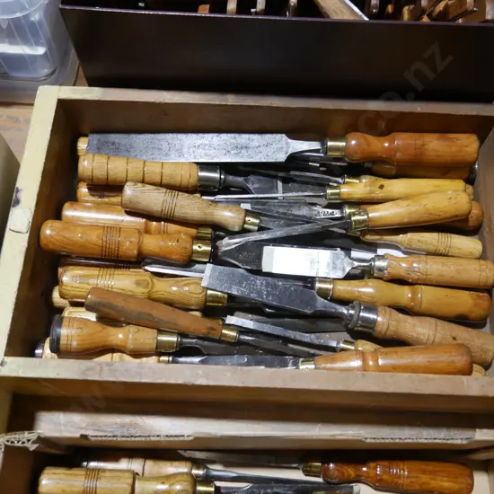 Box of chisels