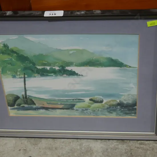 Landscape watercolour