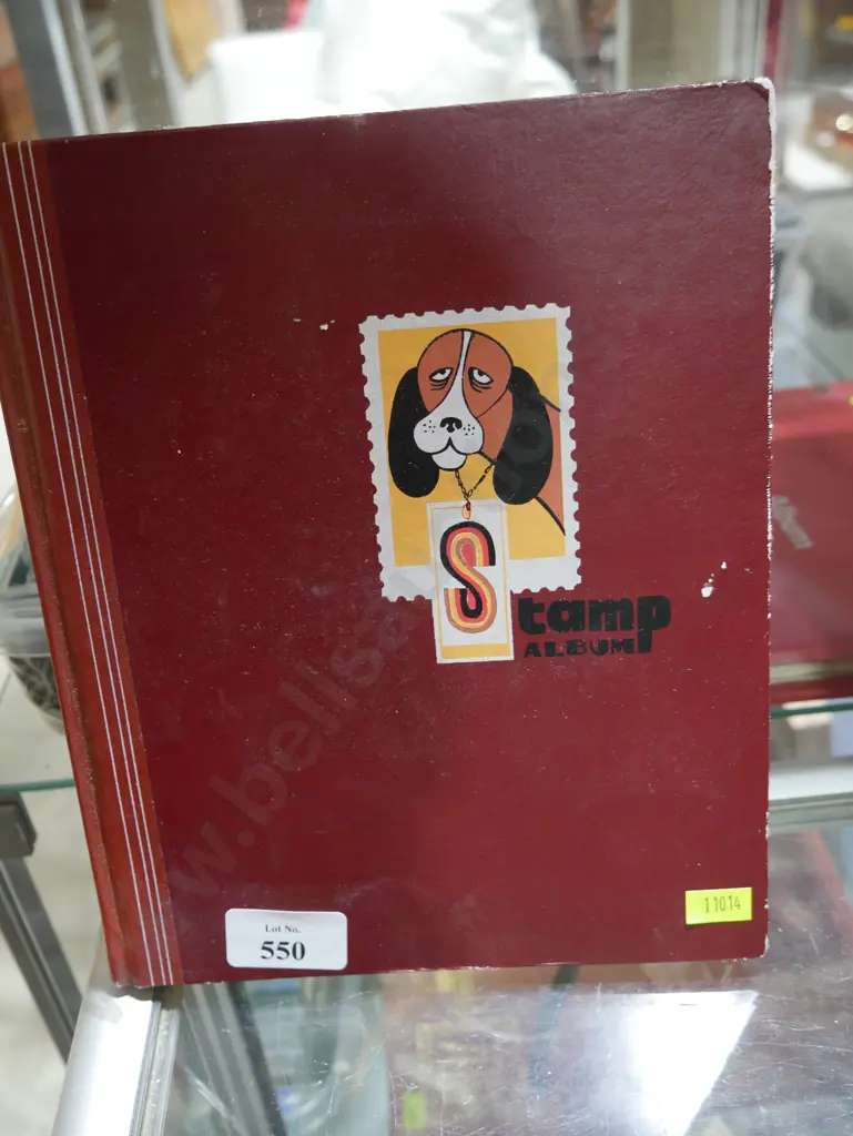 Stamp album and stamps Image 1++