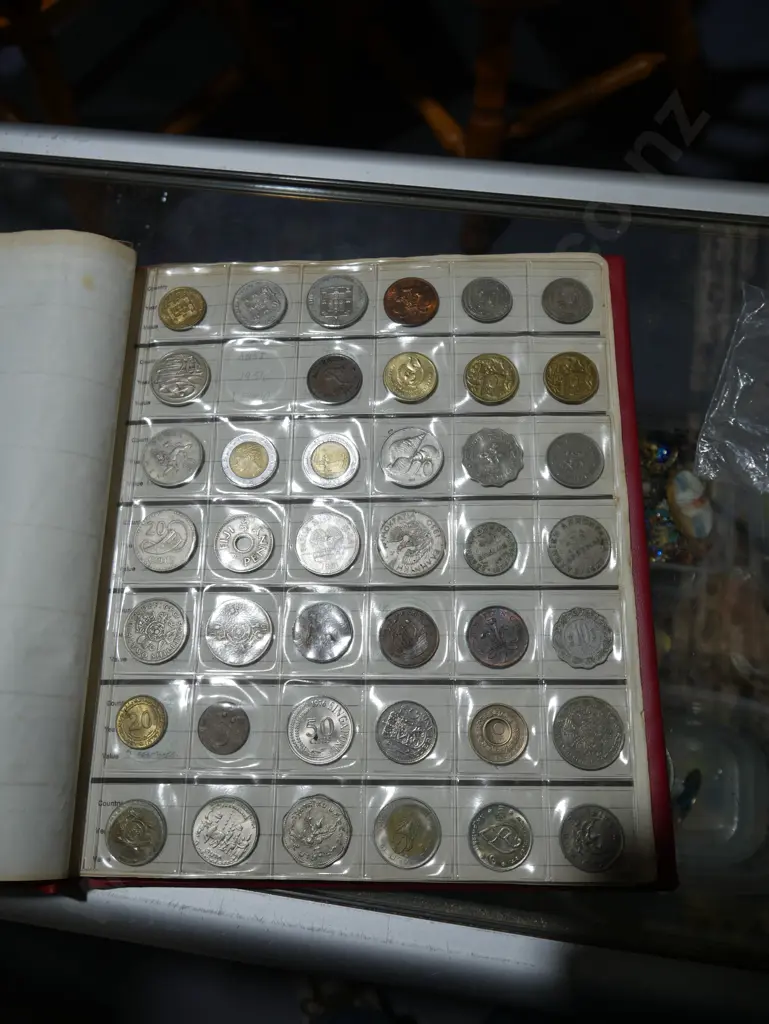 Coin album and coins Image 1++