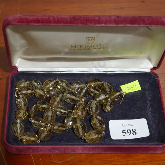 Crystal necklace set