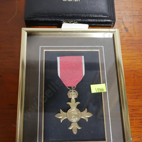 John Charles Scott Order of the British Empire medal