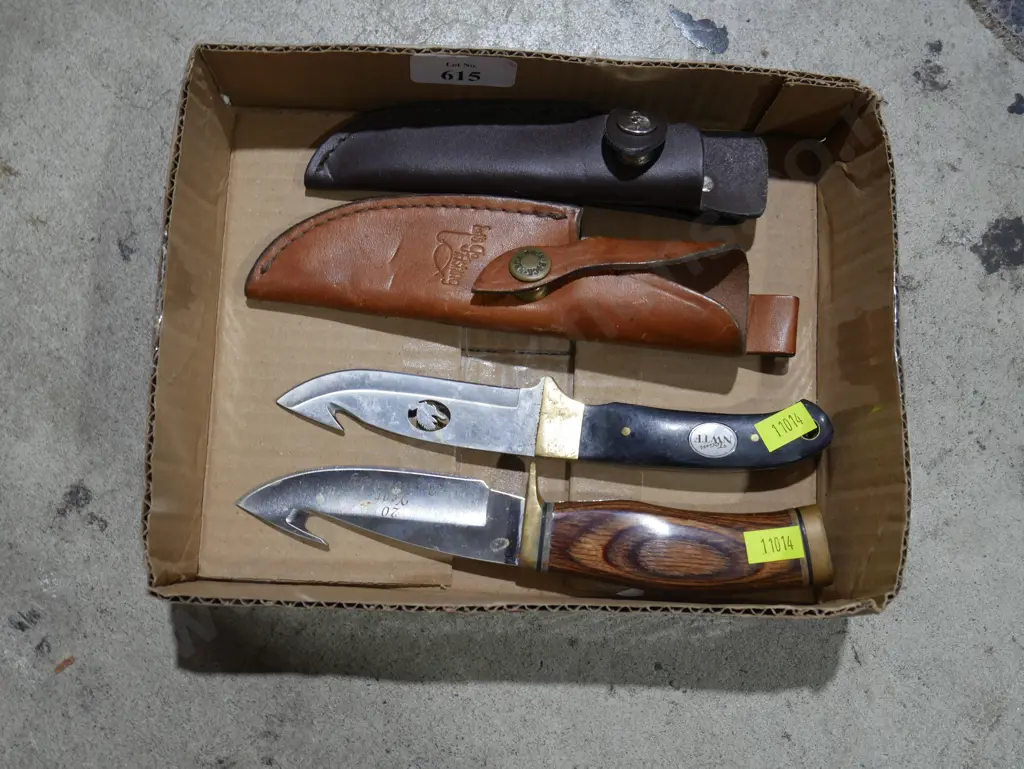 2 knives and sheaths Image 1++